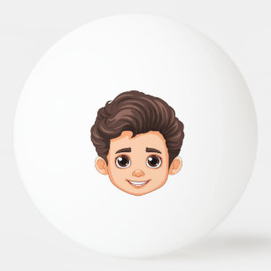 Custom kids Face Funny Party Personalized Ping Pong Ball