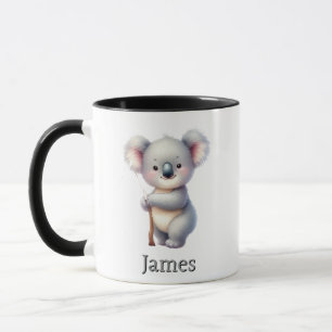 Custom kid's mug with animal design