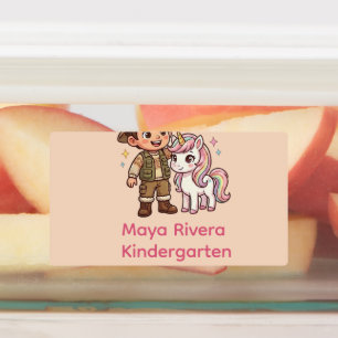 Custom Kids Name Stickers & Daycare Labels