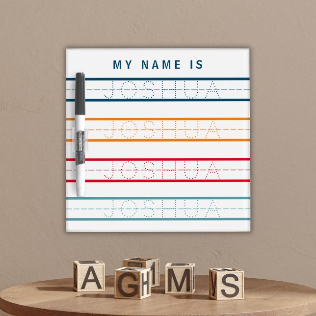 Custom Kids Name Tracing Writing Practice Dry Erase Board (Custom Kids Name Tracing Writing Practice Dry Erase Board
)