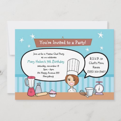 Chef's Invitation