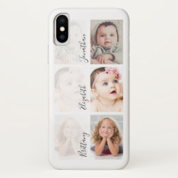 Custom Kids Photo Collage | Upload Your Own iPhone X Case