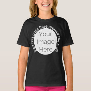 Custom Kids Photo T-Shirt – Add Image & Text 