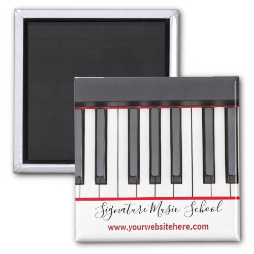Custom Kids Piano Recital Gifts Magnet