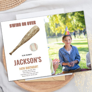 Custom Kids Sports Party Invite