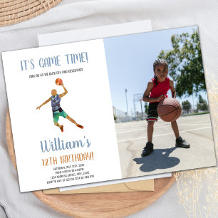 Custom Kids Sports Party Invite