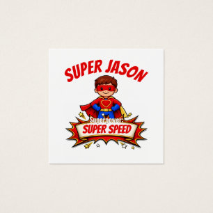 Custom Kids Superhero Name & Superpower