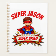 Custom Kids Superhero Name & Superpower