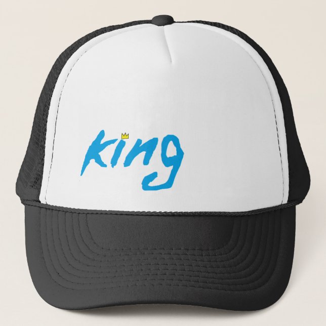 custom KING hat (Front)