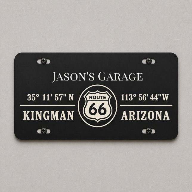 Custom Kingman Route 66 Plate (Creator Uploaded)