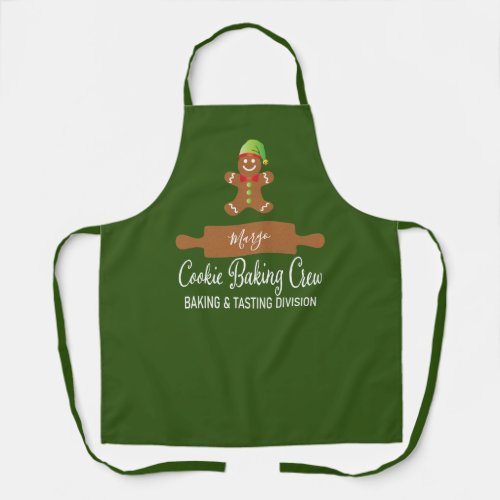 Custom Kitchen Baking Christmas Apron