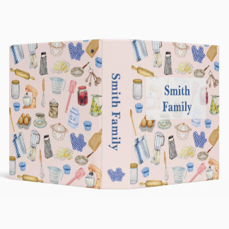 Custom Kitchen Blueprint Binder