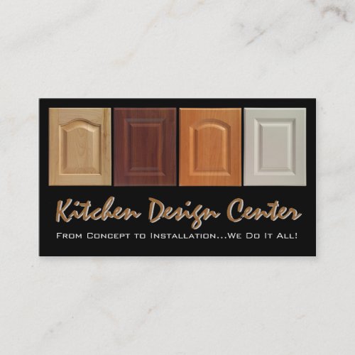 Custom Kitchen Business Card