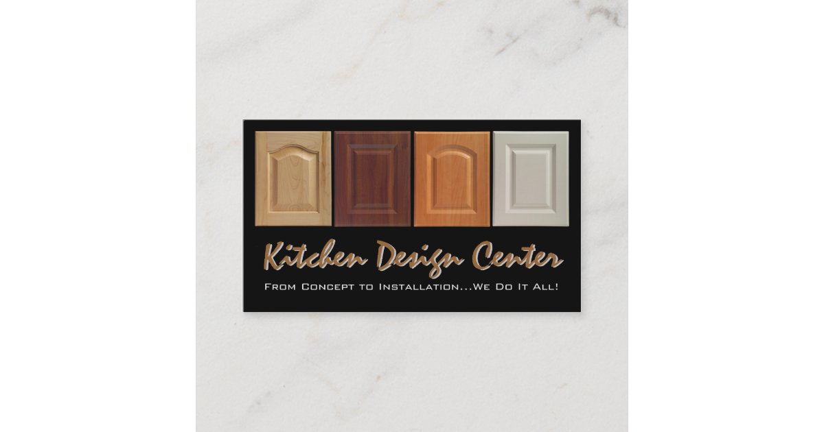 Custom Kitchen Business Card | Zazzle