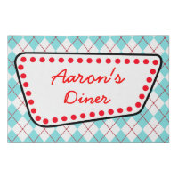 Custom Kitchen Diner Sign Retro Wall Art