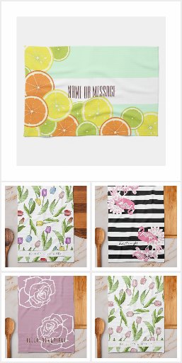 Custom Kitchen Towels
