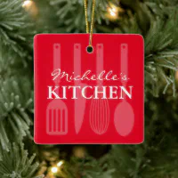  Cooking Ornaments for Christmas Tree, Kitchen Ornaments for  Girls, Personalized Cooking Gifts for Women Who Love to Cook, Baking  Ornament, Unique Baker Mom Gifts, Chef Culinary Decorations : Home & Kitchen