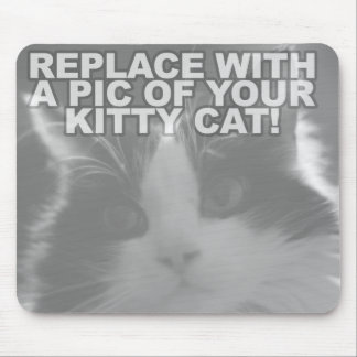 Custom Kitty Cat Mouse Pad