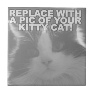 Custom Kitty Cat Tile