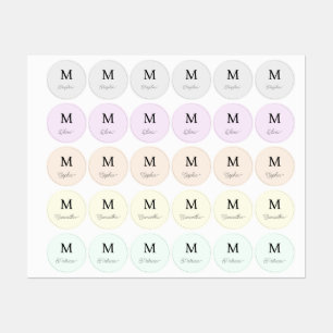 Custom Labels Personalized Size And Name