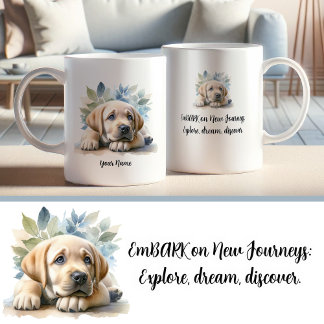 Custom Labrador Retriever Mug with Quote