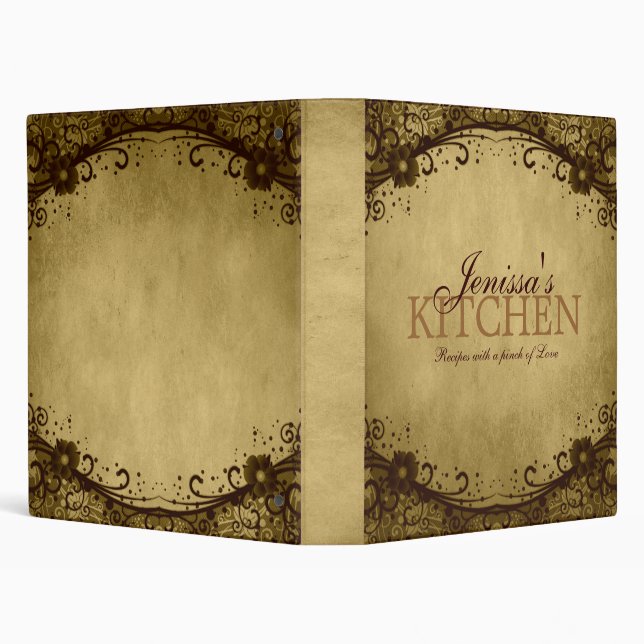 Custom Lace Recipe Binder (Background)