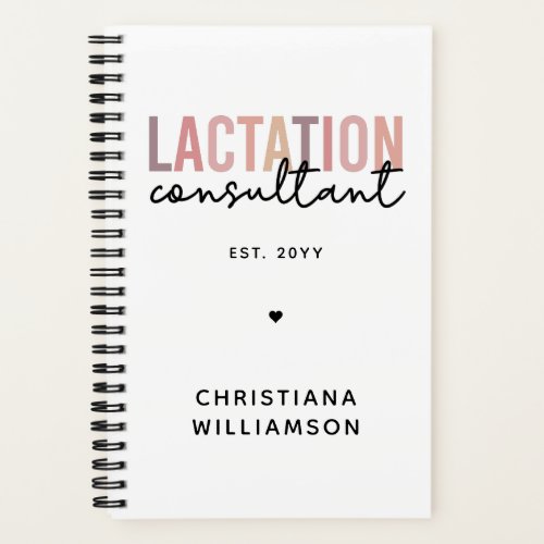 Custom Lactation Consultant Specialist IBCLC Notebook