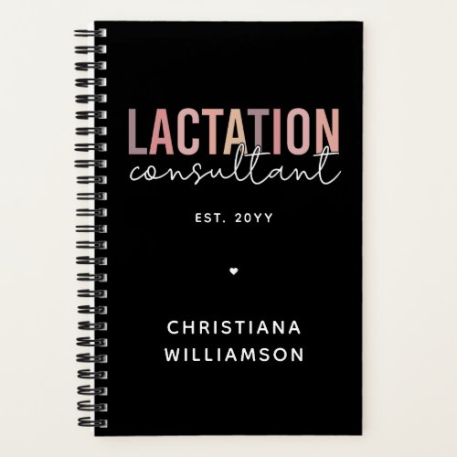 Custom Lactation Consultant Specialist IBCLC Notebook