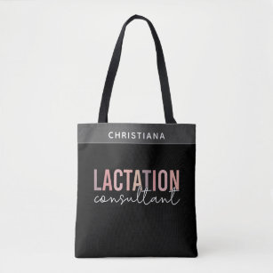 Lactation Counselor Tote Bag, Thank You Gift for Lactation
