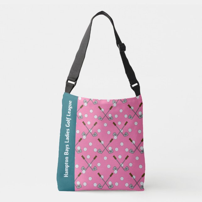Custom Ladies League Golf Tote Bag (Front)