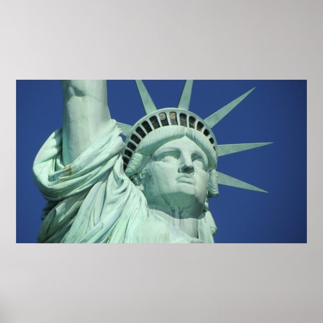 Custom "Lady Liberty", "Statue of Liberty, NYC: Poster (Front)