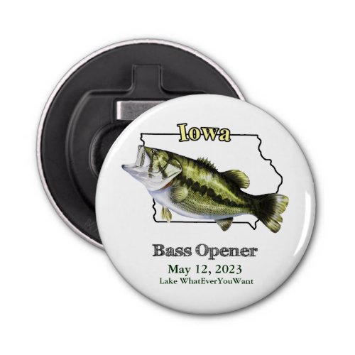 Custom LakeDate Iowa Bass Opener