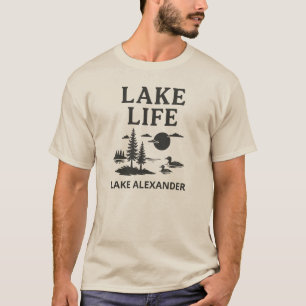 Custom Lake Life Men's T-Shirt