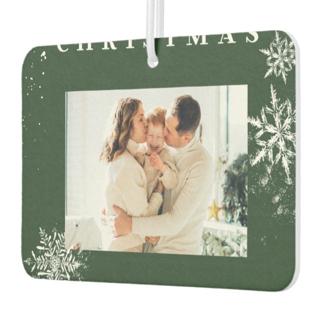 Custom Landscape Rectangle Air Freshener, Onyx Fro Air Freshener (Left)