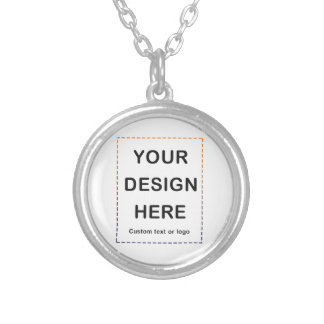 Custom Lapel Pins for Men Women, Personalized Shir Silver Plated Necklace