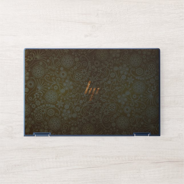 custom laptop sticker HP laptop skin (Front)