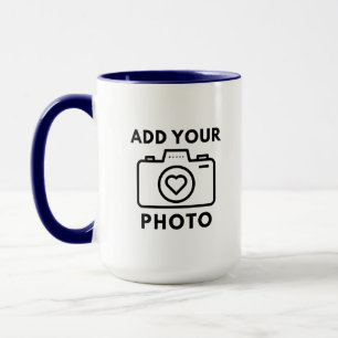 Custom Large Business Logo or Photo Promotional Mug