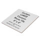Custom Large Ceramic Photo Tile 6" x 6"