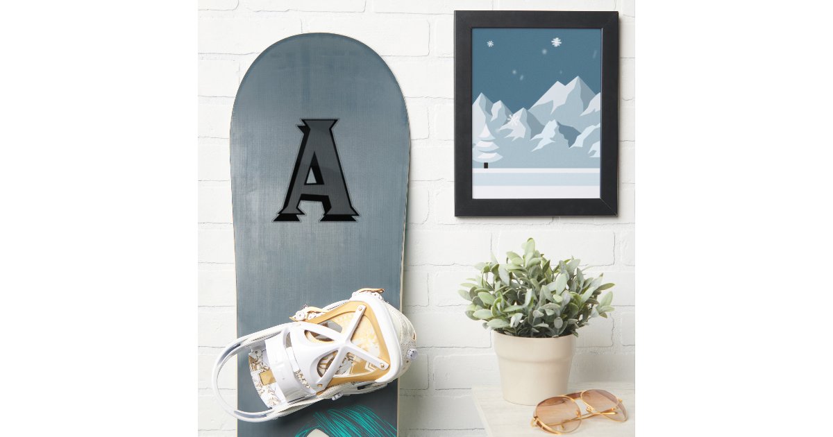 Custom Large Letter Stickers Decals Zazzle