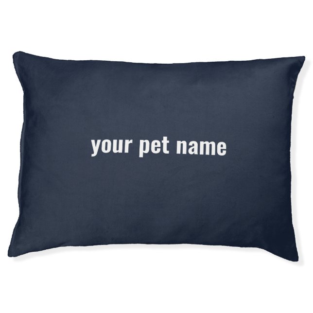 Custom Large Modern Minimalist Pet Bed - Personali (Front)