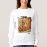 Custom Large Photo Personalized Pet Sweatshirt at Zazzle