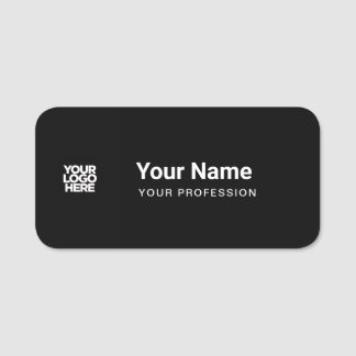 Custom Large Pin Name Tag or Magnetic with Logo