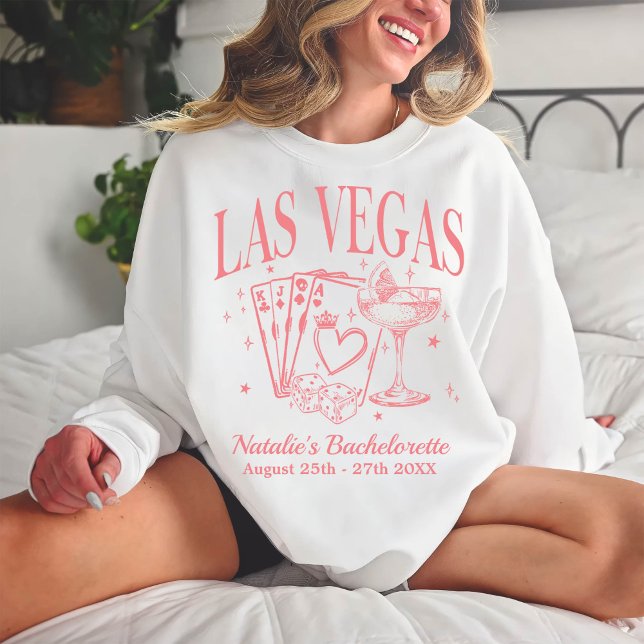 Custom Las Vegas Bachelorette Party Personalized Sweatshirt (Creator Uploaded)