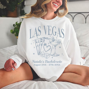 Custom Las Vegas Bachelorette Party Personalized Sweatshirt