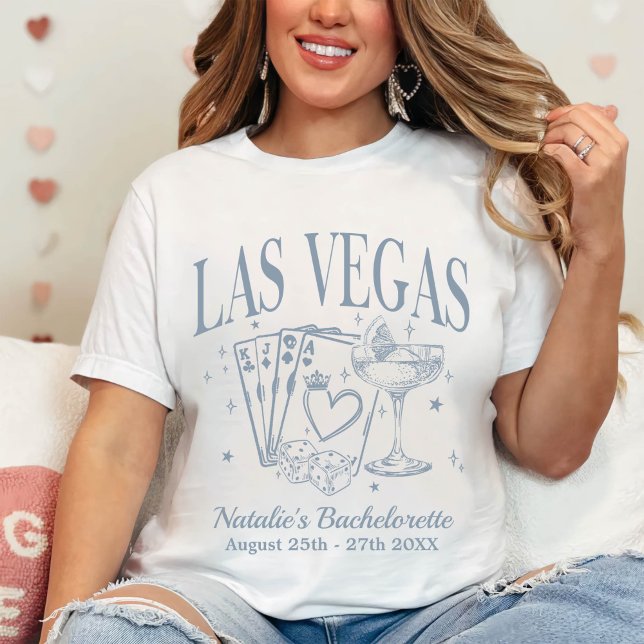 Custom Las Vegas Bachelorette Party Personalized T-Shirt (Creator Uploaded)
