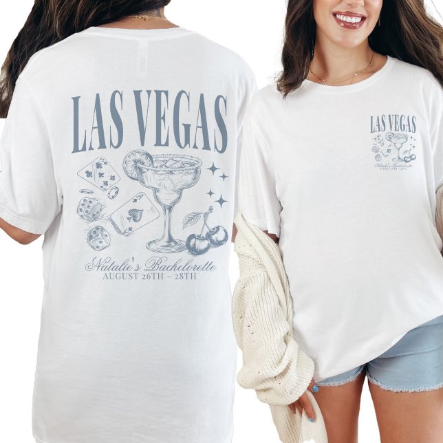 Custom Las Vegas Bachelorette Party Personalized T-Shirt (Creator Uploaded)