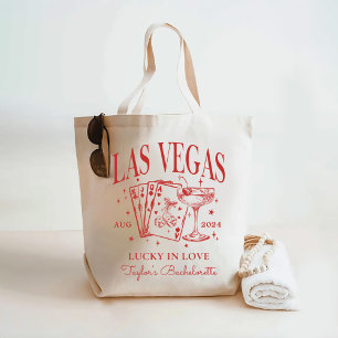 Custom Las Vegas Bachelorette Party Personalized Tote Bag