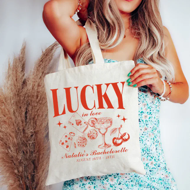 Custom Las Vegas Bachelorette Party Personalized Tote Bag | Zazzle