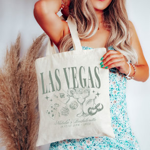 Custom Las Vegas Bachelorette Party Personalized Tote Bag