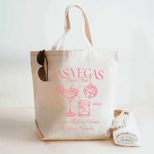 Custom Las Vegas Bachelorette Party Personalized Tote Bag
